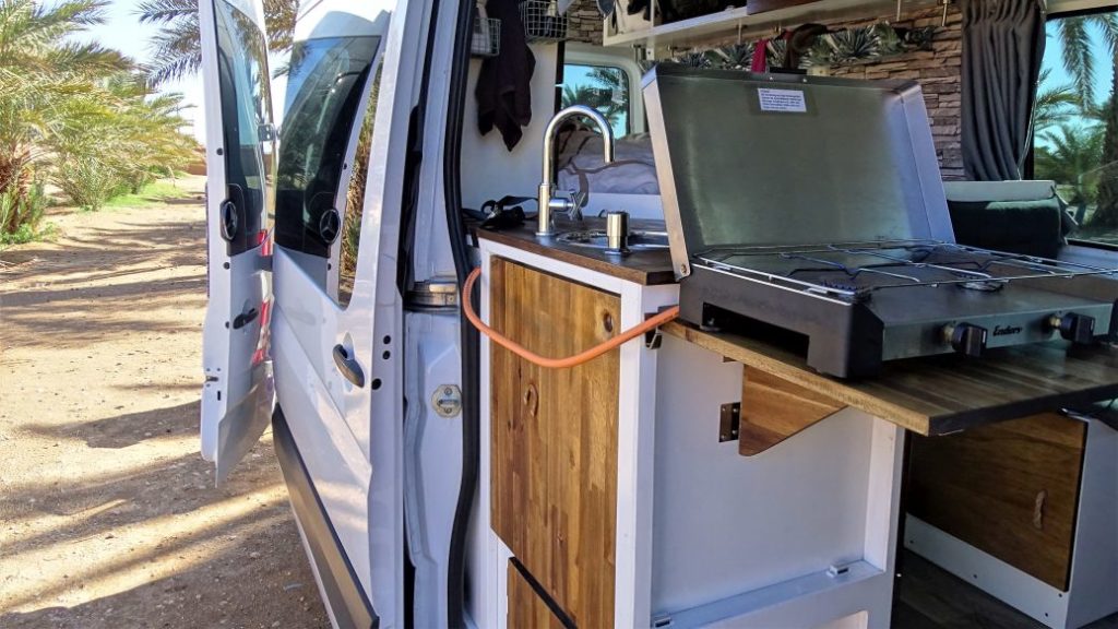 Wohnmobil Küche selber bauen - Vanausbau - Sprintour .de