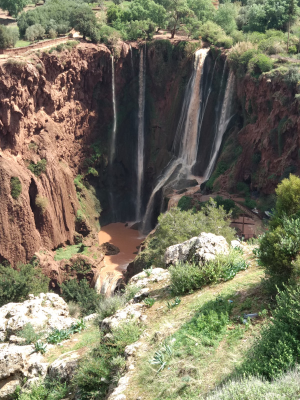 Marokko Wasserfall
