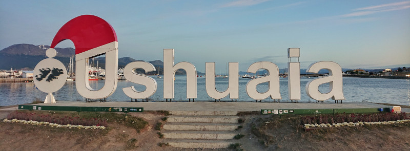 Schild Ushuaia
