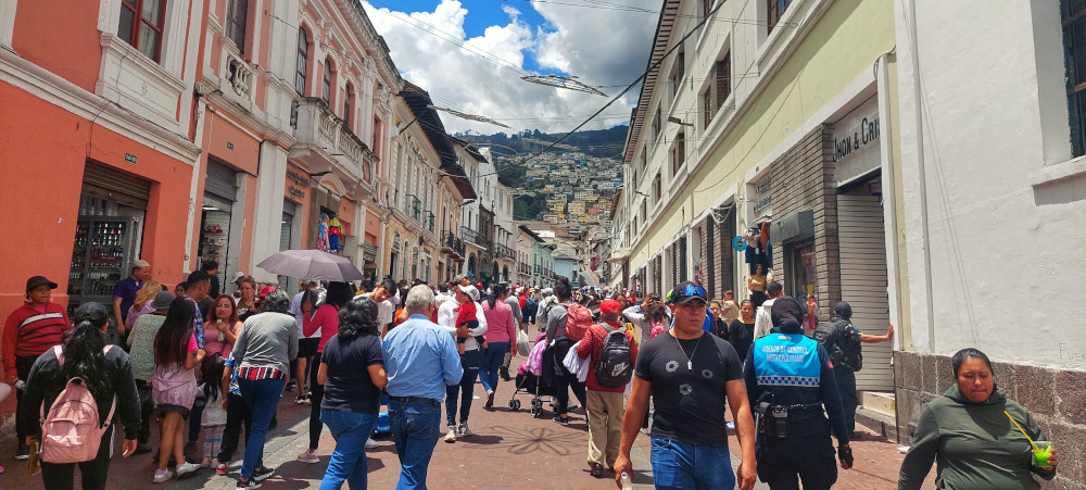 Menschen Quito Ecuador