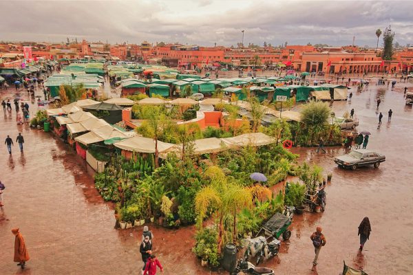Markt-von-Marrakesch